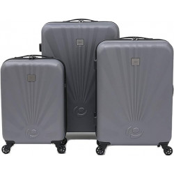 Princess Geneva Travel Bags, Grey, 3 Pieces