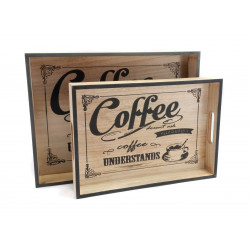 Wooden Coffee breakfast trays