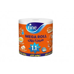 Fine sterilized kitchen mega towel highly absorbent and sterilized paper 2 ply 1.1 kg