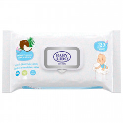 Lido wet wipes baby coconut 120 sheet