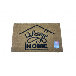 Doormat (45cm x 75cm)  Coconut Core Fibre Heavy Duty Mat welcom home