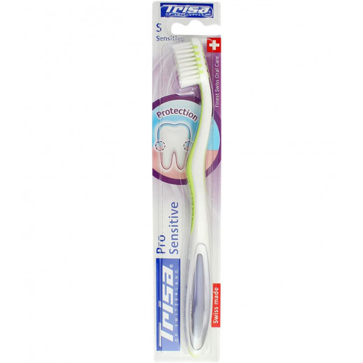 Trisa Pro Sensitive Ultra Soft Toothbrush with Portable Cap