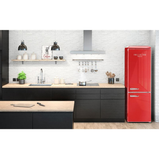 Trisa Fridge "Frescolino classic 300 l" red