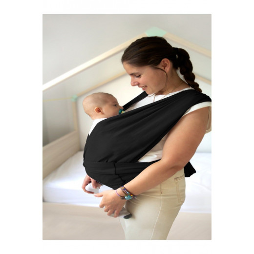 Babyjem Baby Wrap Carrier, Black Color