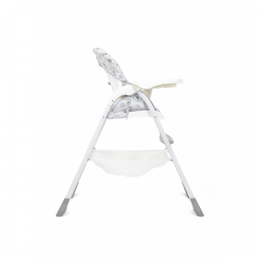 Joie Mimzy High Chair, Portrait, Grey