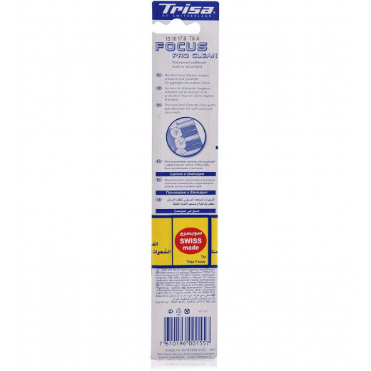 Trisa focus pro clean medium toothbrush