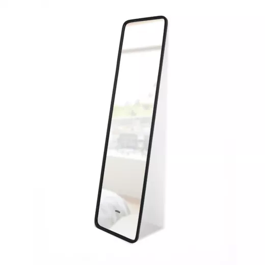 Umbra "Hub Leaning" Mirror - Glass - Black