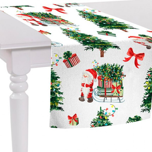 Nova Home Christmas Runner White - 40x140 cm