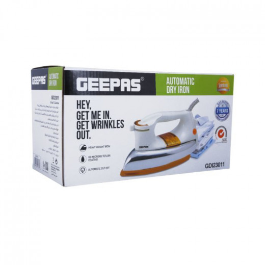 Geepas dry iron white 1200w