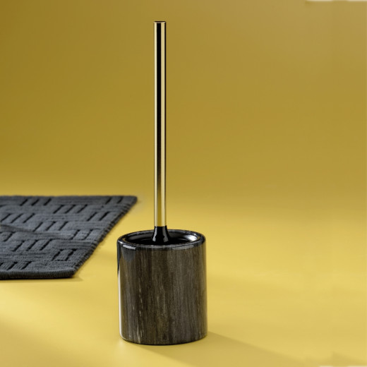 Kela Liron Toilet Brush, Marble - Black