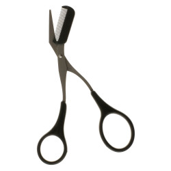 Trisa eyebrow scissors with comb