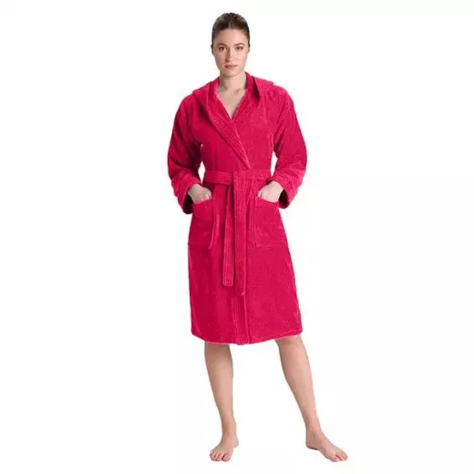 Cannon Bath Robe Plain Fuchia  M