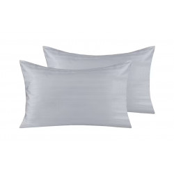 Cannon Pillow case New Stripe Standard Grey