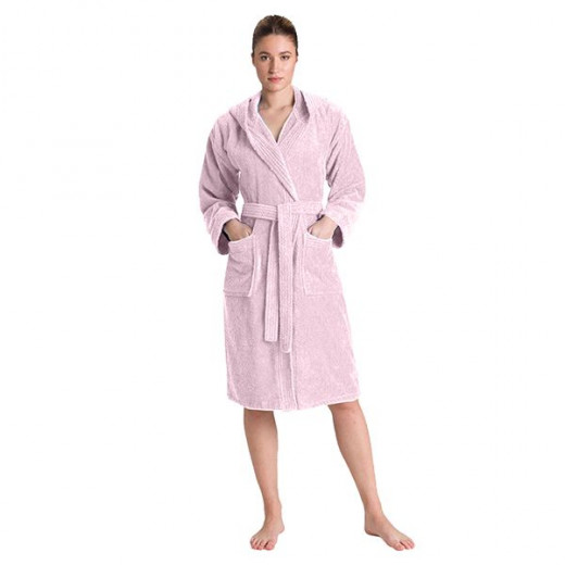 Cannon Plain Bathrobe Cotton, Rose Color