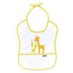 Babyjem Poly Bib, Yellow Color, Small Size