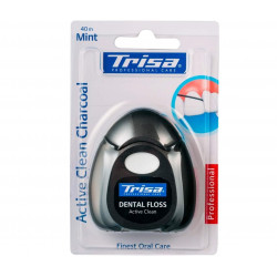 Trisa Charcoal Floss 40 Meters