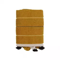 Nova home simone jacquard towel, yellow color color, 50x90 size