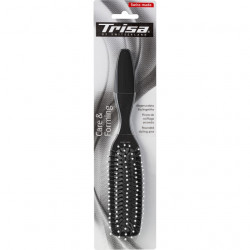 Trisa Hair Brush Curved Forming Swiss Made Round Styling Beans