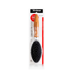 Trisa  hair brush with light bristles