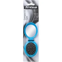 Trisa hb basis folding brush including mirror