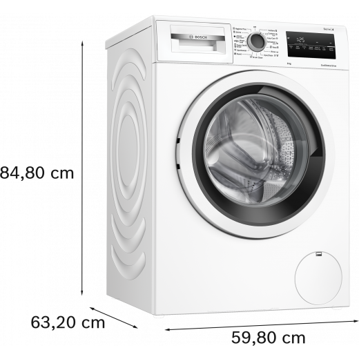 Bosch washing machine - front opening - 8 kg