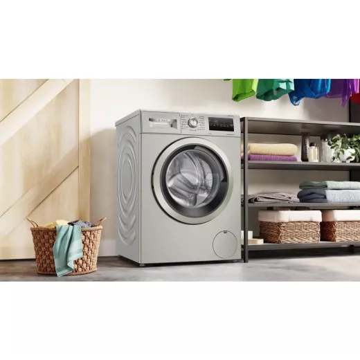 Washing machine Bosch class: A+++ front 8kg silver