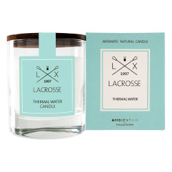 Ambientair lacrosse scented candle, thermal water scent, 200 gram