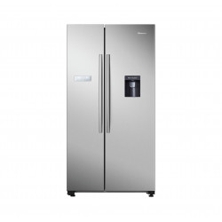 Hisense refrigerator - 562l - a+ - side by side water dispenser