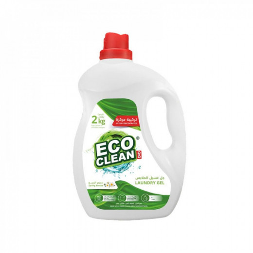 Al Emlaq Eco Clean laundry gel with spring breeze scent, 1 liter
