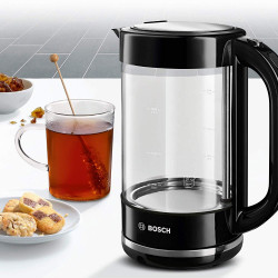 Bosch  electric kettle 1.7 L 2400 W Black, Transparent