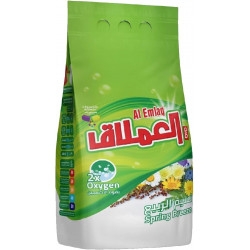 Al Emlaq Detergent Powder - Automatic - 10 kg - Spring breez - Bag