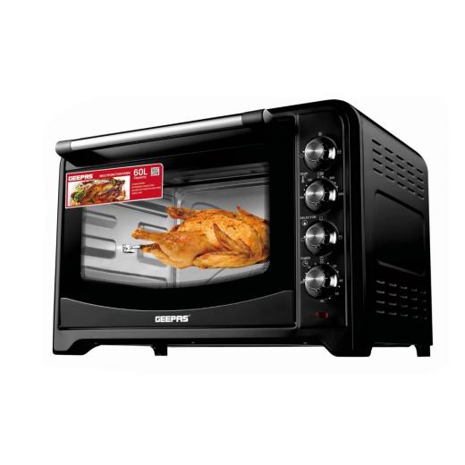 Geepas Electric Oven With Convection And Rotisserie, 60L