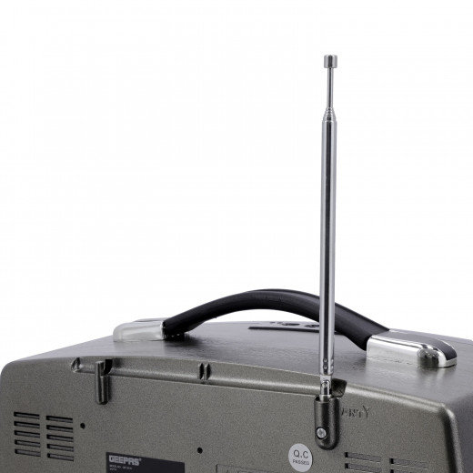 Geepas Rechargeable Radio With Bluetooth, 3-Band Radio