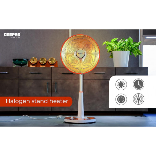 Geepas stand halogen heater