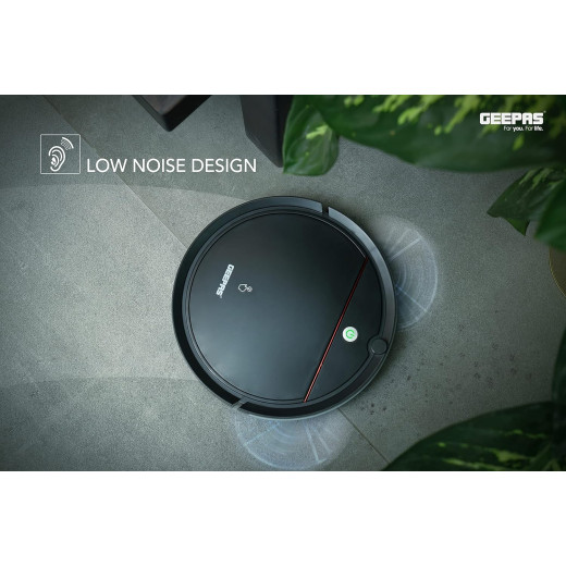 GEEPAS Robot Vacuum Cleaner with Remote Control