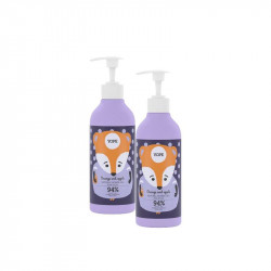 Yope shower gel for kids orange and apple 400 ml, 2 Packs