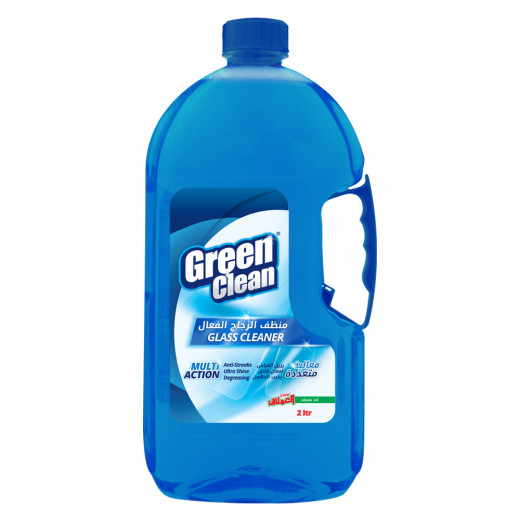 Al Emlaq Green Clean Glass Cleaner Blue, 2 lier