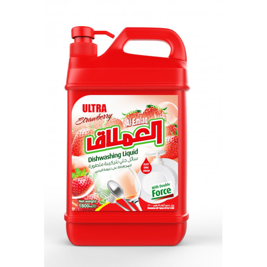 Al Emlaq Dish Washing Strawberry, 1800ml