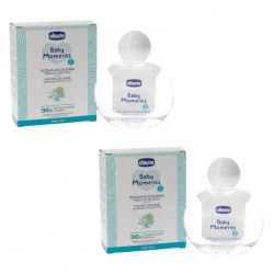 Chicco Baby Moments Eau De Cologne Refreshed And Sensitive For Baby Skin,100 Ml ,2 pcs