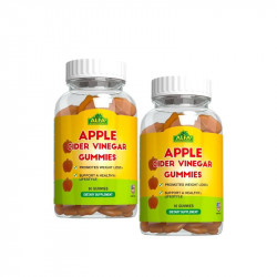 ALFA VITAMINS Apple Cider Vinegar Gummies, 2 Packs