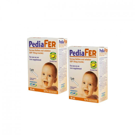 Euro-Pharm , Pediafer Drops 50 ml, 2 Packs