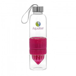 Aquatiser Sport Fruit Infused Water Bottle - Pink