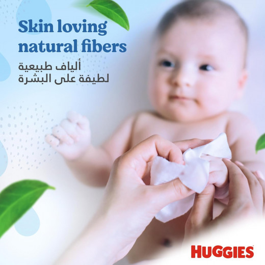 Huggies Pure Baby Wipes, 56 Wipes, 12 Packs