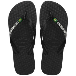 Havaianas Brasil Logo Black 31/32