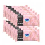 Fine Fresh Wet Wipes Pocket, Gardenia Scent, 12 Wipes, 12 Packs