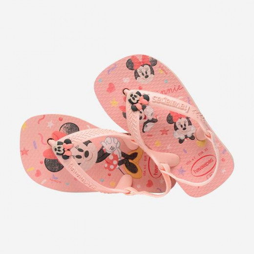 Havaianas Baby Disney Classics Pearlpink, Size 22