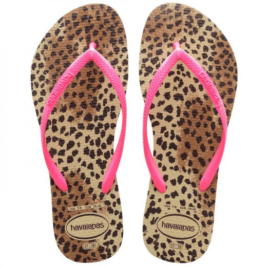 Havaianas Slim Animals Sand Grey/Pink 39/40