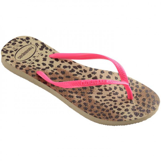 Havaianas Slim Animals Sand Grey/Pink 35/36