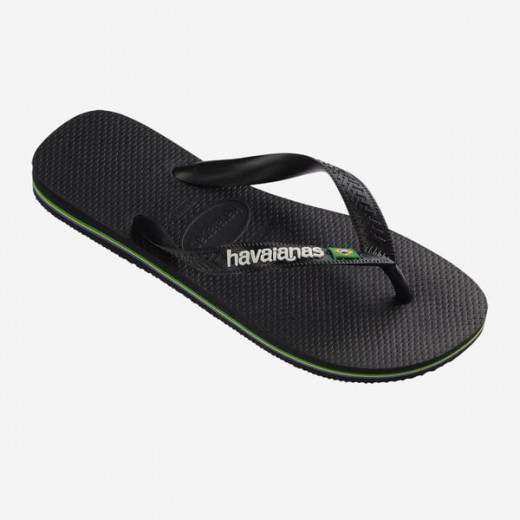 Havaianas Brasil Logo Black 41/42