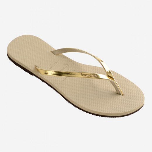 Havaianas You Metallic Sand Grey/light Golden 39/40